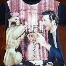Liberace and Dog Tshirt